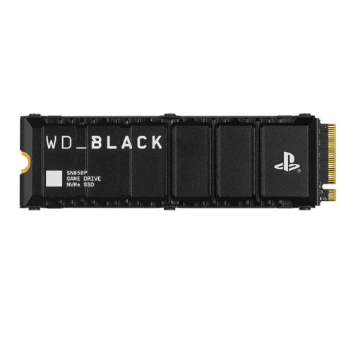 Western Digital 1TB SN850P NVMe M.2 SSD Officially Licensed Storage Expansion for PS5 Consoles, up to 7,300MB/s, with heatsink - WDBBYV0010BNC-WRSN
